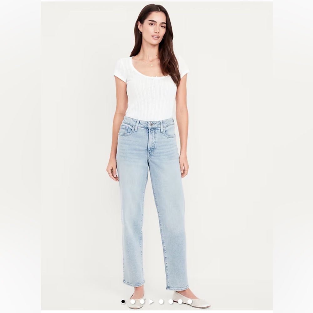 NWT Old Navy High Rise OG Loose (size 4)